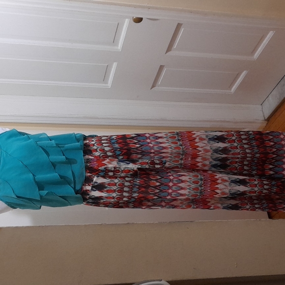 Multiple Color Flare Pants Size S by Truth Pre-loved Good Condition - Picture 3 of 8